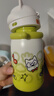 babycare西高地保温杯学饮儿童上学水壶吸管直饮杯6月+背带款450ml光电青 实拍图