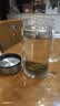 京东京造 茶杯 双层玻璃茶水分离泡茶咖啡杯子带把手大容量500ml 实拍图