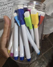离草 白板笔可擦液体粉笔儿童无毒彩色黑板笔水性白板彩笔磁性易擦画板笔宝宝涂鸦绘 磁吸白板笔24支 实拍图