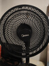 美的（Midea）【超级单品】七叶轻音立式电风扇家用柔风落地扇台式桌面小型风扇大风量节能摇头宿舍电扇 SAF30AB 实拍图