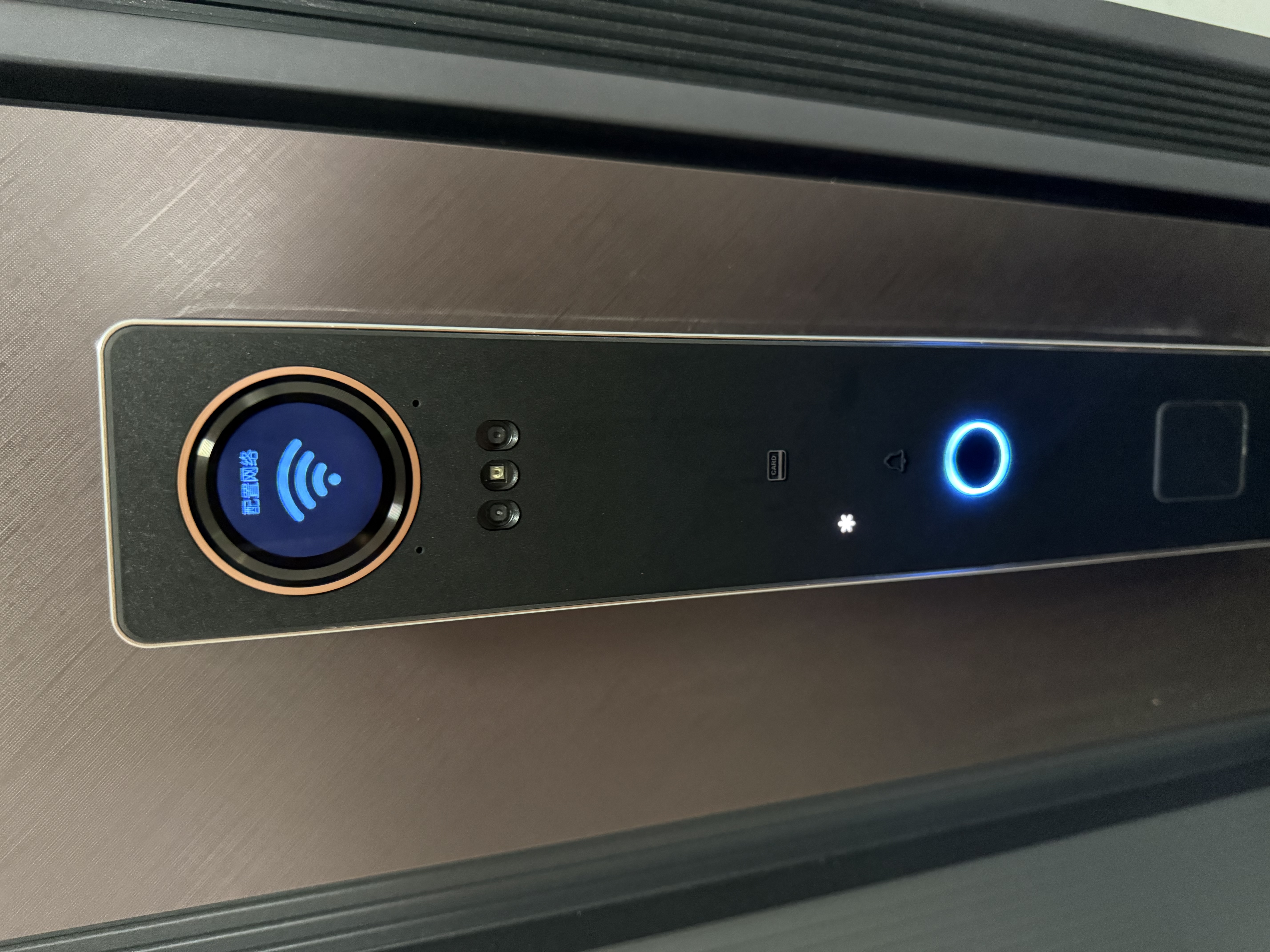 联想R30 智能门锁 指纹锁 3D人脸识别 AI智能 智能锁 电子锁 入户门 密码锁 全自动 猫眼 家用 防盗门 实拍图