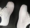 耐克NIKE女子空军一号AF1 百搭大童运动鞋FV5951-111白39 实拍图