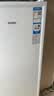 海尔（Haier）山茶花211L立式冰柜小型家用小冰柜减霜一级能效冷冻深冷冷柜小冰箱大容量冰箱大容量BD-211GHW9 实拍图