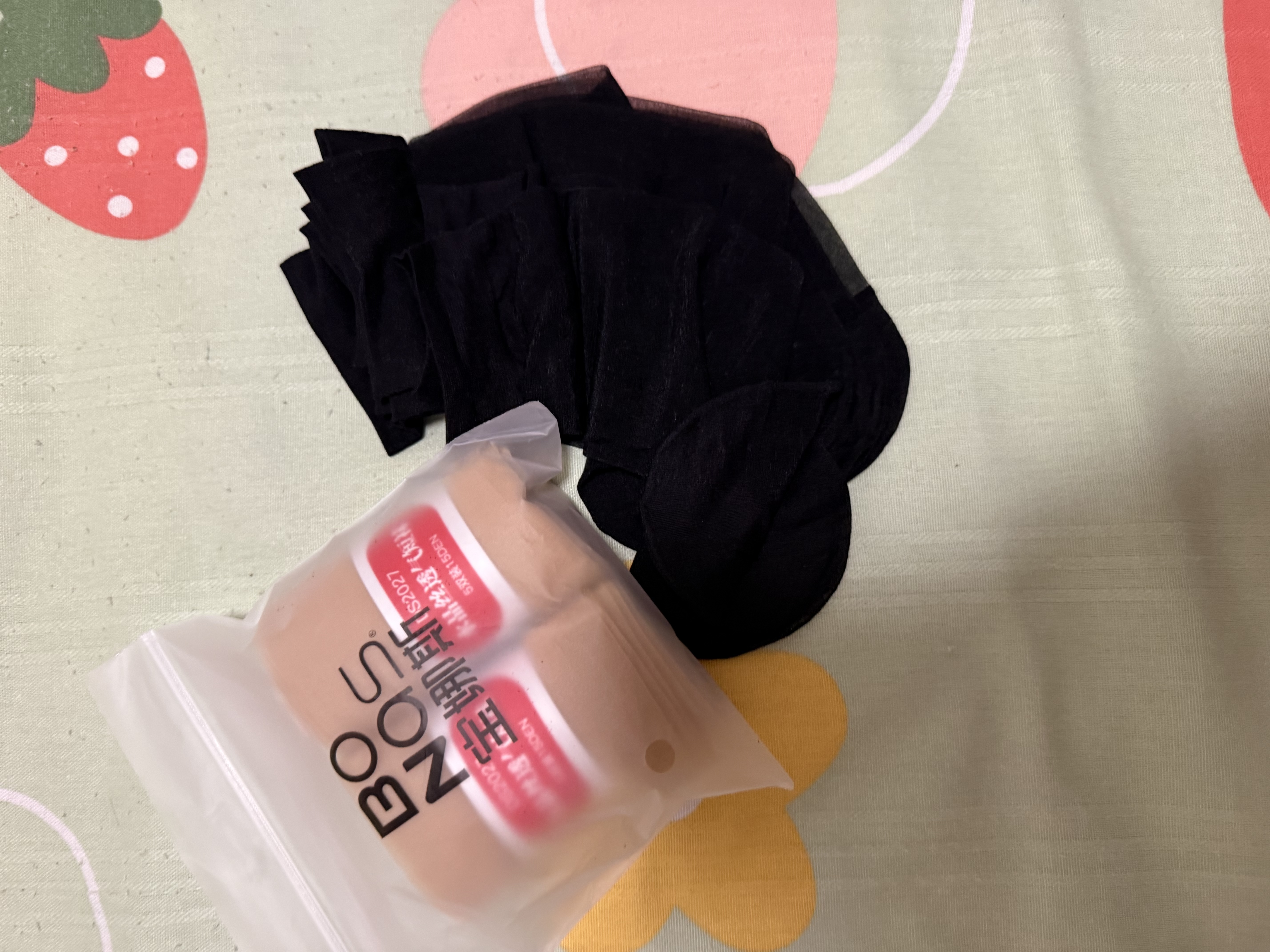 宝娜斯20双短丝袜女夏季水晶丝超薄款耐磨不易勾丝吸汗防滑抑菌中筒丝袜 实拍图