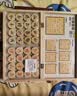 得力（deli）中国象棋套装折叠防水棋盘棋游儿童益智娱乐亲子露营原木开学礼物 实拍图
