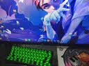 美加狮MAD 60 V2 客制化61键电竞磁轴游戏键盘 有线连接FPS游戏低延迟 8K回报率 冰碳黑 雪曜轴 双灯位 实拍图