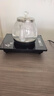 益茶福全自动上水电热水壶茶台烧水壶抽水烧水一体机玻璃底部上水单壶茶几保温泡茶壶开水壶煲水壶 1L 玻璃套装黑色单炉 实拍图