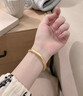 朝阳珠宝999足金黄金手镯泥鳅背纯金古法黄金镯子素圈金手镯女送女友老婆 泥鳅背黄金手镯【约21g】（多退少补） 定制款定金专用勿拍（咨询客服） 实拍图