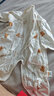 贝瑞加（Babyprints）婴儿连体衣2件装新生宝宝蝴蝶衣长袖护肚连身衣满月服 小熊59 实拍图