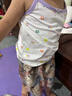 棉奇熊女童背心夏季纯棉小吊带儿童打底内穿无袖护肚上衣宝宝夏天吊带衫 紫色花园-2件装【薄款】 100 实拍图