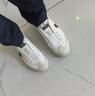 迪桑特（DESCENTE）【新色上市】男女CHRON TEMPO运动休闲薄底帆布鞋 D6231LSN25-男子-WT-白色 42 晒单实拍图