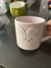 Vanow保温杯樱花女生咖啡陶瓷内胆吸管杯子闺蜜生日礼物家居馆水杯 实拍图