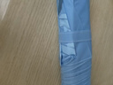 天堂伞 防风雨伞三折 便携折叠拒水晴雨两用伞商务伞男女趣味字母晴天蓝 实拍图