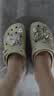 卡骆驰（CROCS）新款厚底云朵洞洞鞋送女友礼物206750 骨白色   36-37 实拍图