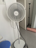 美的（Midea）电风扇家用7叶落地扇摇头电风扇循卧室宿舍轻音风扇 白色丨7叶台地两用 实拍图
