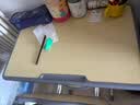 海旭成儿童课桌椅中小学生书桌可升降学习桌椅套装家用写字桌子 实拍图
