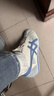 Onitsuka Tiger鬼塚虎男女款中性鞋子复古舒适运动休闲鞋男RUNSPARK 米色/蓝色-250 38 实拍图