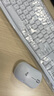 罗技（Logitech）MK295无线键鼠套装 静音办公无线键盘鼠标套装 静音鼠标键盘笔记本电脑键盘薄膜 全尺寸家用104键 【舒适手感 行业热销】轻音简约白 实拍图