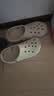 卡骆驰（CROCS）贝雅卡骆班洞洞鞋|205089 冬日白/彩色-1LI   41 /42(260mm)   实拍图
