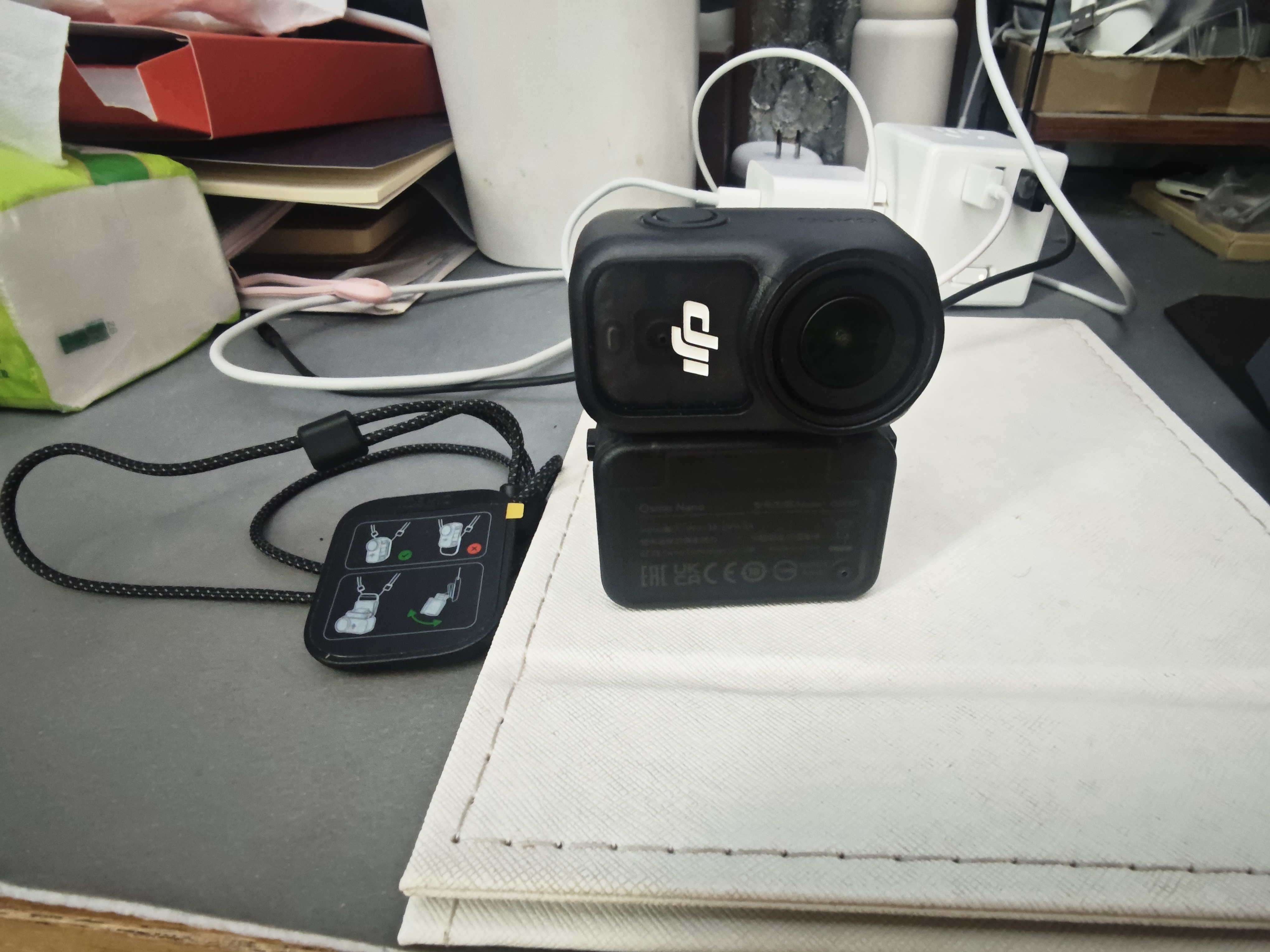 大疆（DJI） Osmo Nano 自由视角穿戴相机Vlog骑行亲子宠物运动相机4K高清摄像机超轻小巧拇指相机 标准套装 Osmo Nano 64GB 标配（不含随心换） 现货速发 实拍图