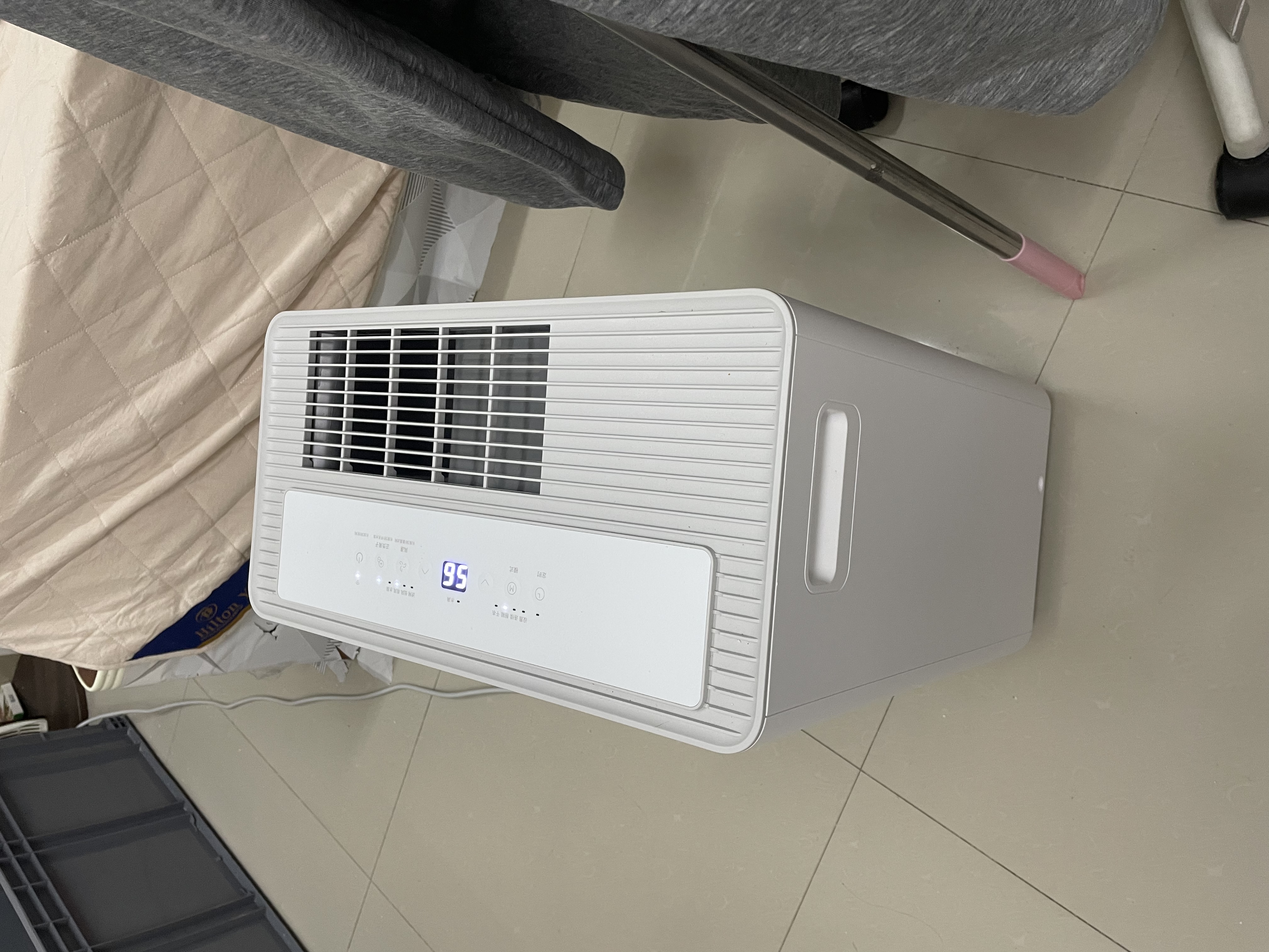 美的（Midea）54升小方物除湿机100㎡家用抽湿机干衣机 5m泵压上排水地下室除湿器CF54BS/DA (支持鸿蒙智联) 实拍图
