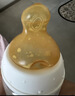 NUK德国进口乳胶奶嘴防胀气新生婴儿仿母乳宝宝硅胶宽口径奶瓶配件 乳胶6个月以上 M号 (中圆孔) 实拍图