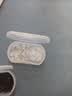 树脂耳棒耳钉适合透明耳钉隐形防过敏塑料耳棒耳饰养耳棒学生版 50黑豆+50白豆+耳帽+双格盒 实拍图