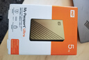 西部数据（WD）移动硬盘5TB type-c Ultra系列 2.5英寸 金 机械硬盘 笔记本电脑外接加密兼容Mac 大容量家庭存储 实拍图