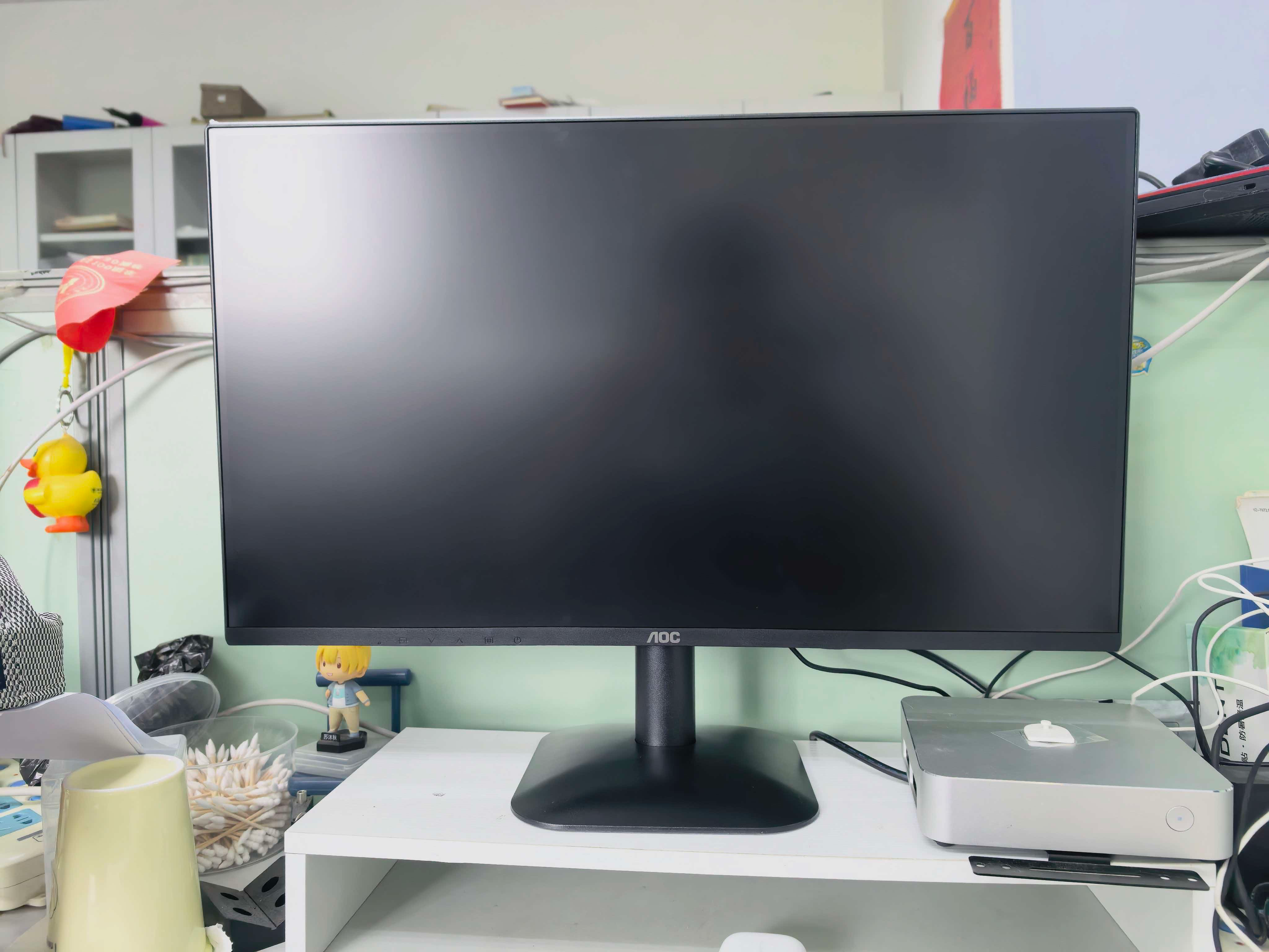 AOC 24.5英寸 144Hz IPS HDMI 低蓝光不闪 可壁挂 三边微边 超薄节能办公电脑显示器 25B35XE 实拍图