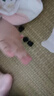 小号公主头发抓夹发夹子头饰发卡子女爪夹秋冬鲨鱼夹迷你黑色刘海 亮黑12个装 实拍图