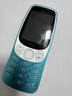 诺基亚（NOKIA）3210 4G 移动联通电信广电全网通 2.4英寸双卡双待 直板按键学生功能机备用手机 蓝色 实拍图