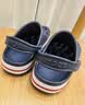 卡骆驰（CROCS）【采销直播】贝雅卡骆班洞洞鞋轻便耐磨一脚蹬休闲鞋|205089 白/深蓝-126 37 /38(230mm) 实拍图