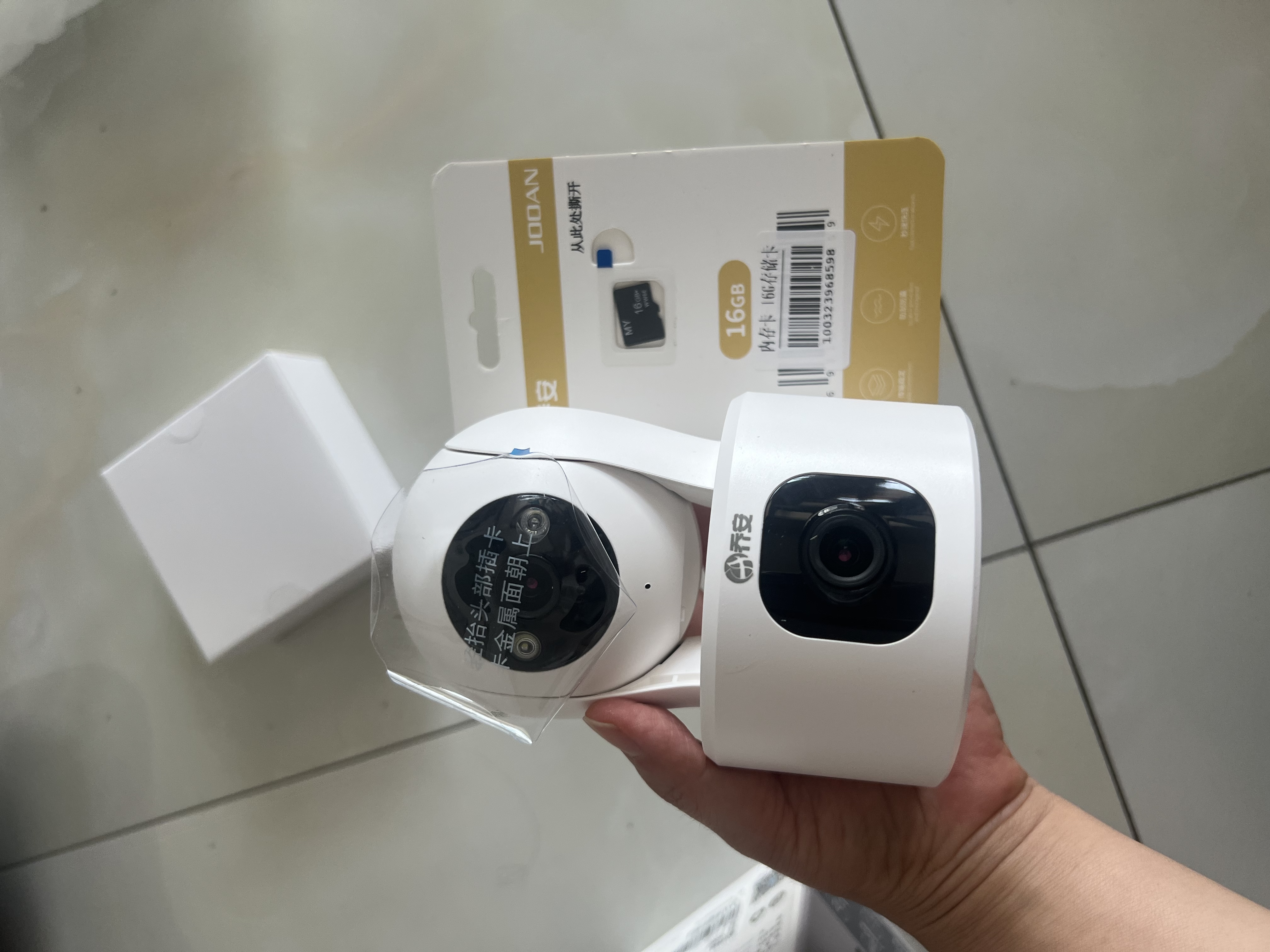 乔安（JOOAN）双摄1600万像素监控摄像头无线wifi网络高清监控器360度无死角带夜视全景云台家用AI监控手机远程 实拍图