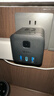 公牛（BULL）20W PD苹果快充魔方插座/插线板/插排/接线板 Type-c+USB+3插孔 无线 黑色 GNV-UU220WH总控开关 实拍图