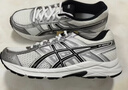 亚瑟士ASICS网面跑鞋百搭男鞋缓震运动鞋透气跑步鞋 GEL-CONTEND 4 白色/银色 39 实拍图