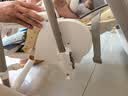 小主早安宝宝餐椅婴儿吃饭椅子可坐躺折叠餐桌椅家用轻便椅子 实拍图
