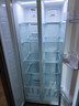 上菱447升对开门冰箱双开门宽70厘米一级能效变频风冷家用电冰箱以旧换新BSE447PWL 实拍图