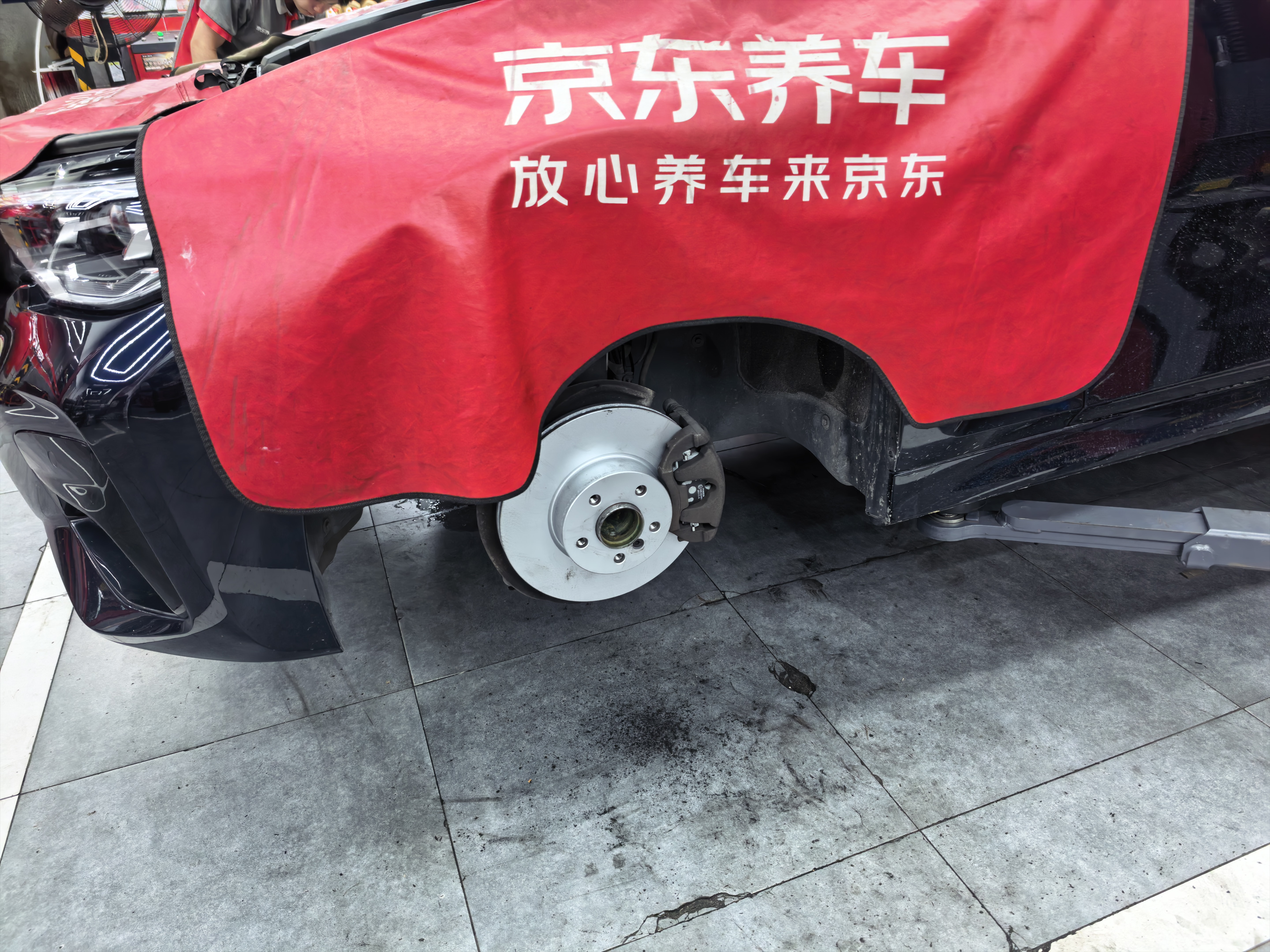 TEXTAR泰明顿刹车盘前盘适用宝马3系G28 320i/320Li/325Li/225i/425i 实拍图