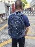 骆驼（CAMEL）户外双肩包男女轻便徒步旅行运动登山背包 A9W3CO3135 深蓝 实拍图