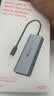 华硕（ASUS）a豆Type-C扩展坞USB分线器RJ45千兆网卡VGA/HDMI4K转换器USB扩展器SD/TF读卡器PD100W拓展坞HC111 实拍图