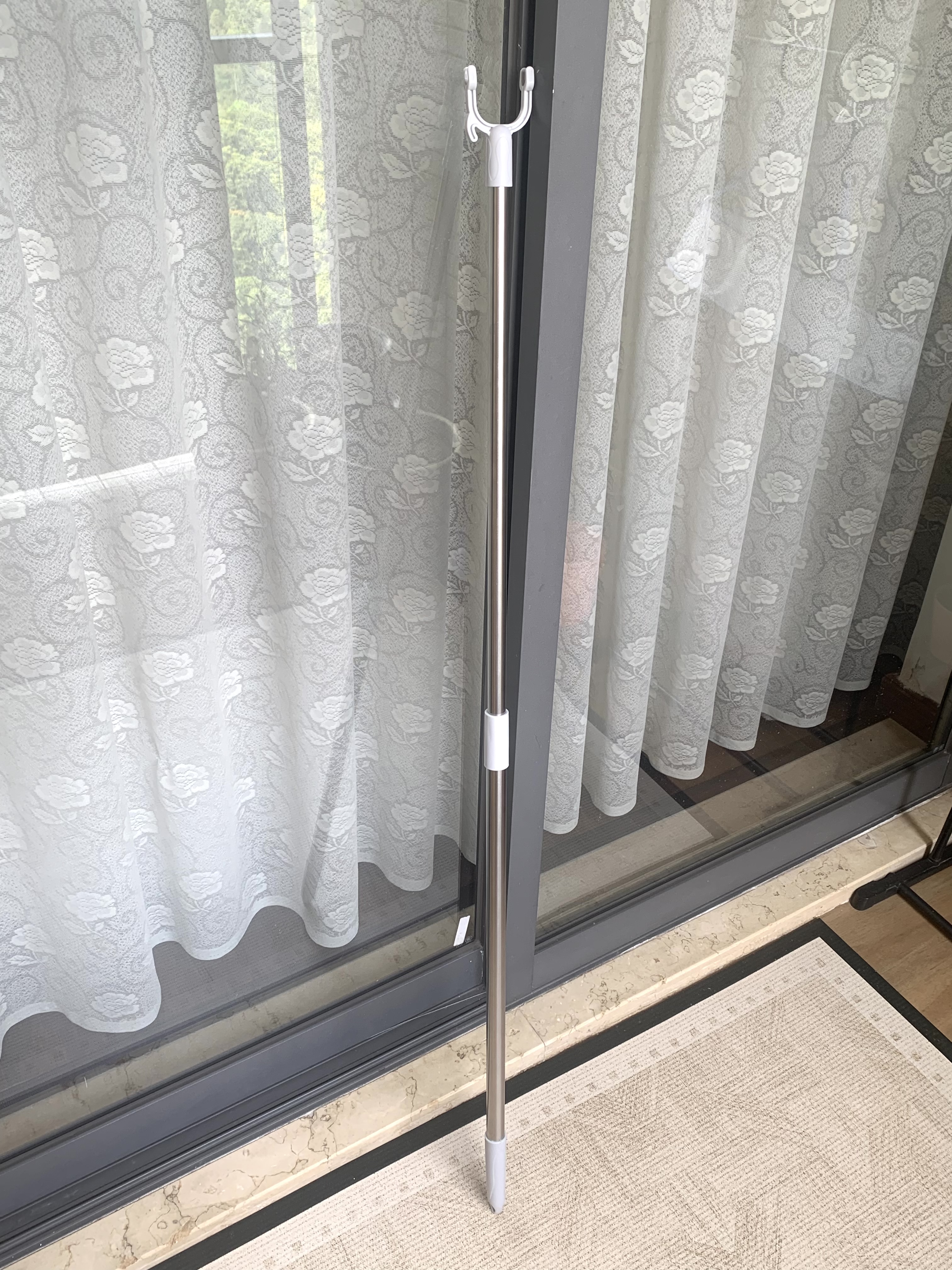 访客（FK）晾衣杆不锈钢衣叉可伸缩晒衣杆取衣挑衣杆加厚加长晾衣叉撑衣杆 实拍图