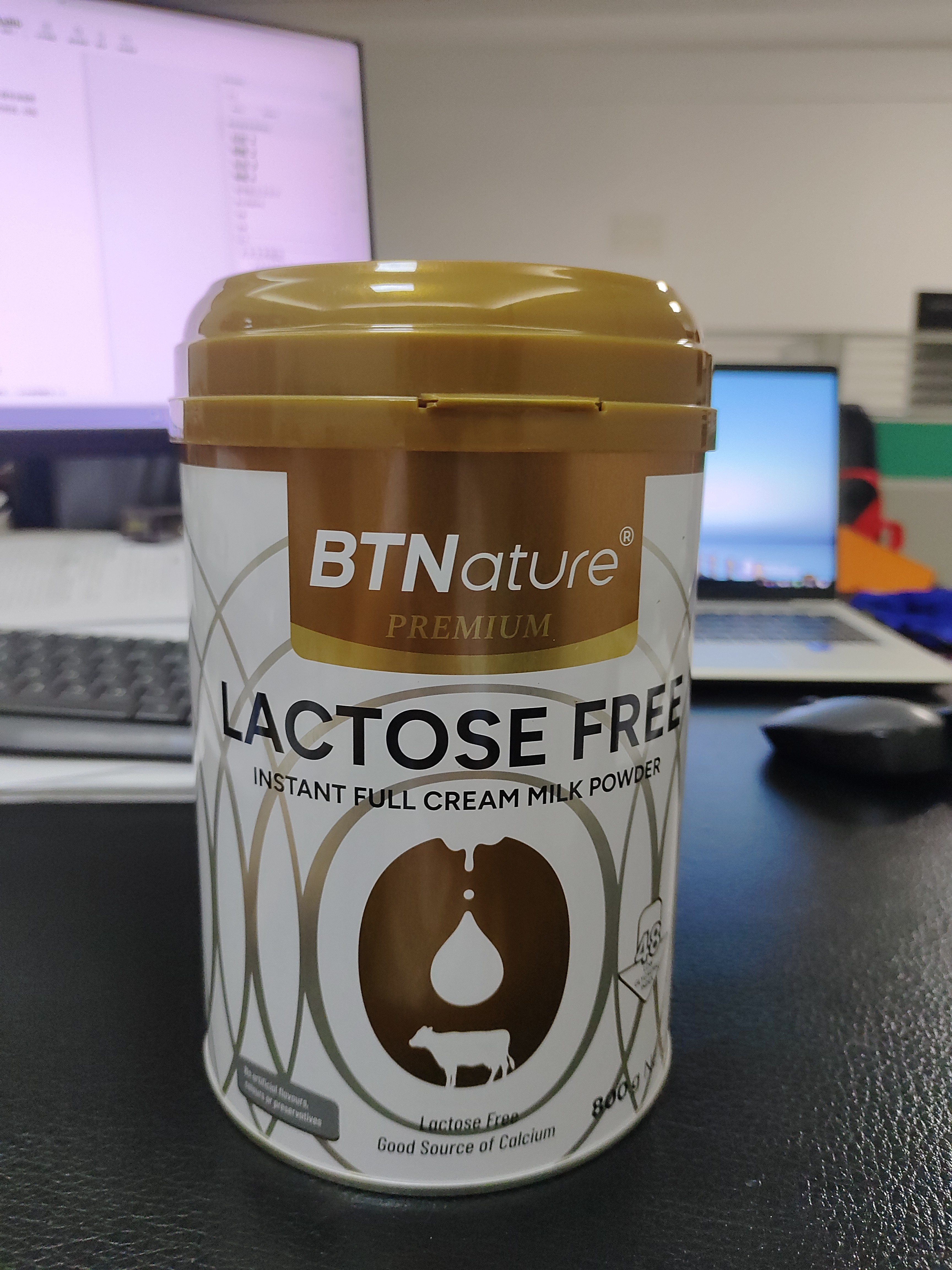 BTNature无乳糖全脂奶粉舒缓化解止腹泻高钙0蔗糖贝特恩奶粉800g 澳洲进口 实拍图