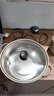 不锈钢汤锅家用特厚蒸锅一体电磁炉煲汤炖锅煮粥锅燃气双耳锅 16CM【无盖】组合加厚底 实拍图