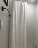宜家（IKEA）LUDDHAGTORN路德哈通浴帘浴室隔断帘防水可裁剪 【新品】淡米色+浴帘环180x200cm 实拍图