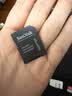 闪迪（SanDisk）256GB TF(MicroSD)内存卡4K极速金卡A2 V30 U3兼容大疆Pocket3/4P/Action 6运动相机/无人机存储卡 实拍图