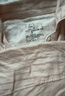 MUJI 女式 无侧缝 双层纱织 长袖睡衣家居服套装纯棉 七夕情人节礼物 浅粉色条纹 M 上装160/84A 下装160/66A 实拍图