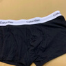 Calvin Klein内衣【吸湿速干】男士三条装提花ck棉质微弹舒适贴身三角内裤男 998-太空黑/椰青灰/月光白 3条 S 实拍图