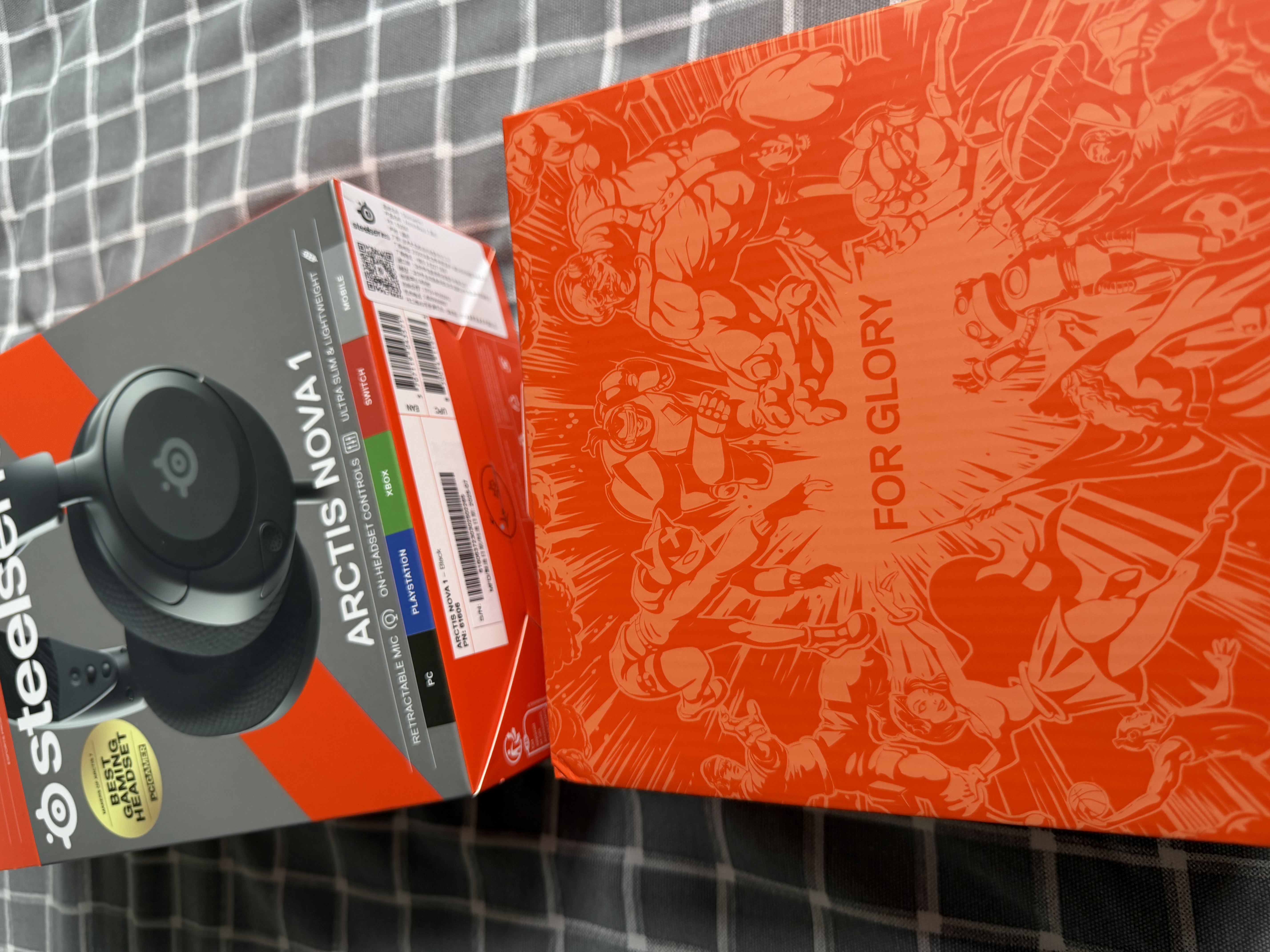 赛睿（SteelSeries）寒冰Nova1有线3.5mm游戏电竞头戴式耳机 AI降噪麦克风FPS7.1环绕声 LOL 吃鸡 CS 适配三角洲高考 实拍图