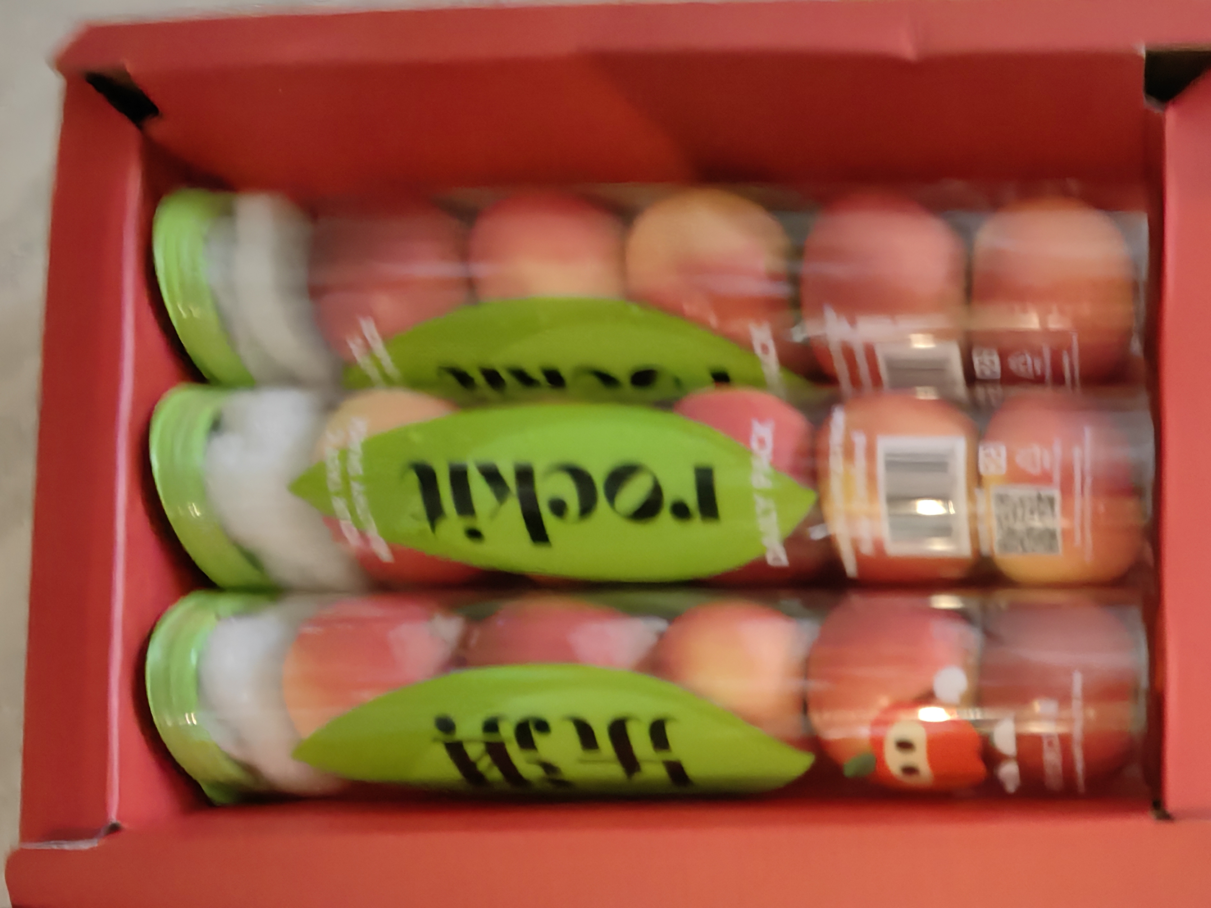 乐淇（ROCKIT）王一博代言火箭苹果3筒大筒礼盒 单筒350g起5粒*3筒 生鲜水果礼盒 实拍图