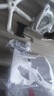 惠寻电脑椅电竞椅子人体工学游戏人工力学座椅久坐宿舍学习可躺办公椅 【满配】170°可躺后仰+4级气杆+搁脚-白灰 实拍图
